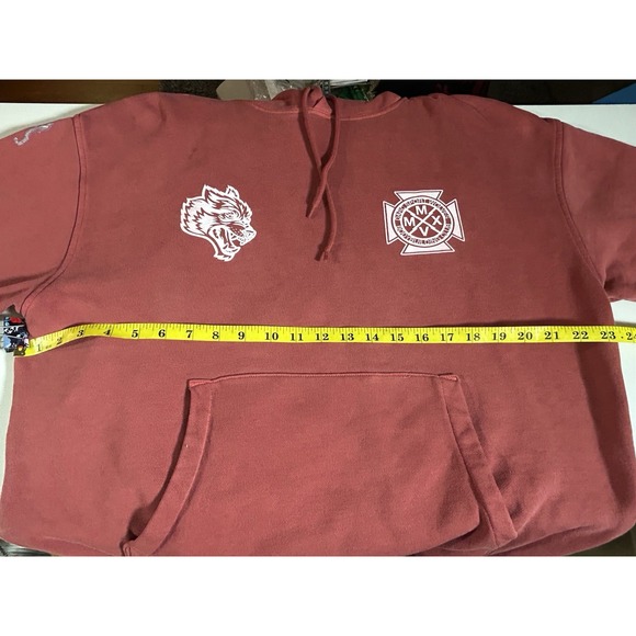 Darc Sport X Star Wars Darkside RIDE THE LIGHTNING 23 Of 1000 HOODIE ROMAN RED S - Picture 7 of 10
